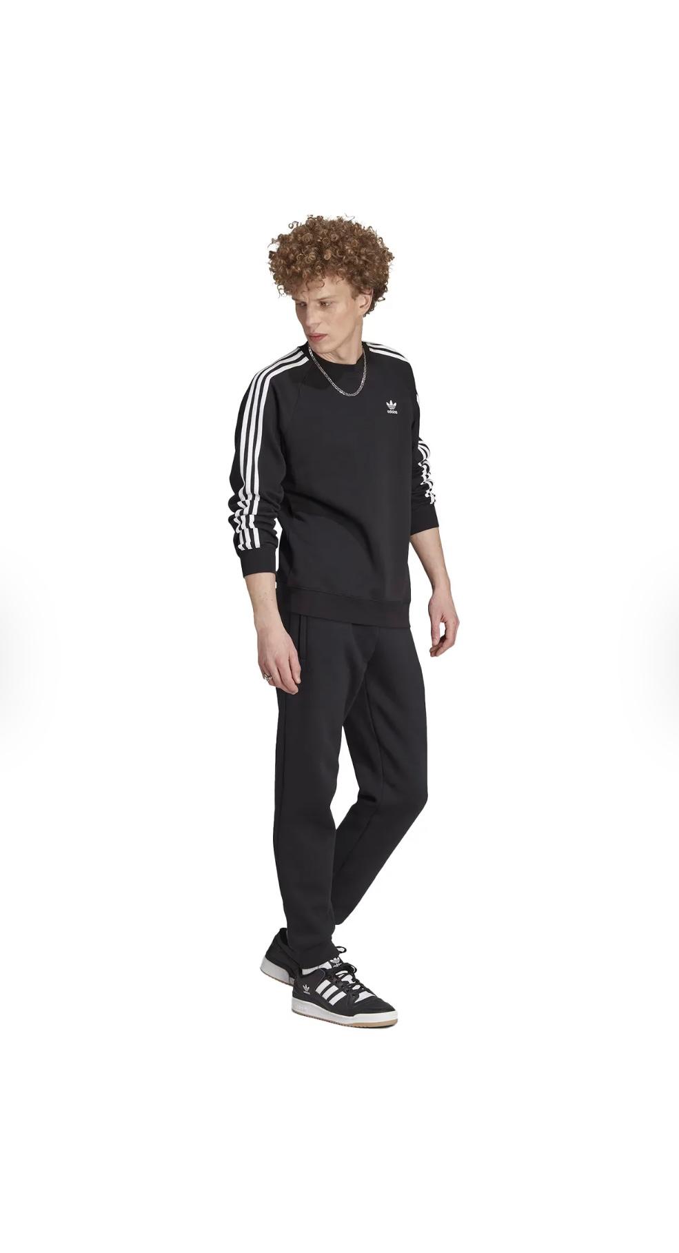 Ad 3-Stripes Crew Sweatshirt