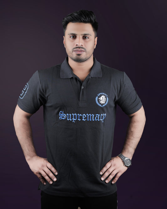 Supremacy Embroidery Polo Shirt (Slim Fit)